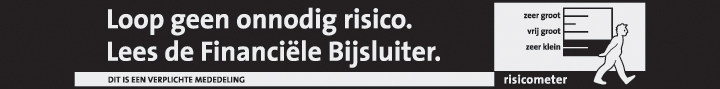 Financiële bijsluiter klein risico